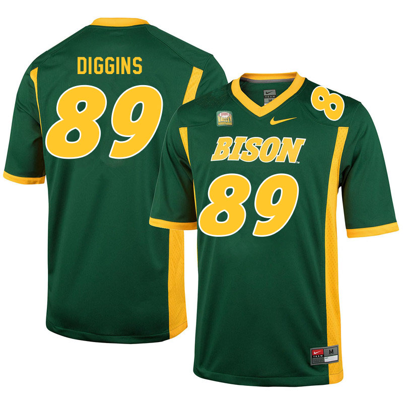 Men #89 Finn Diggins North Dakota State Bison College Football Jerseys Sale-Green - Click Image to Close